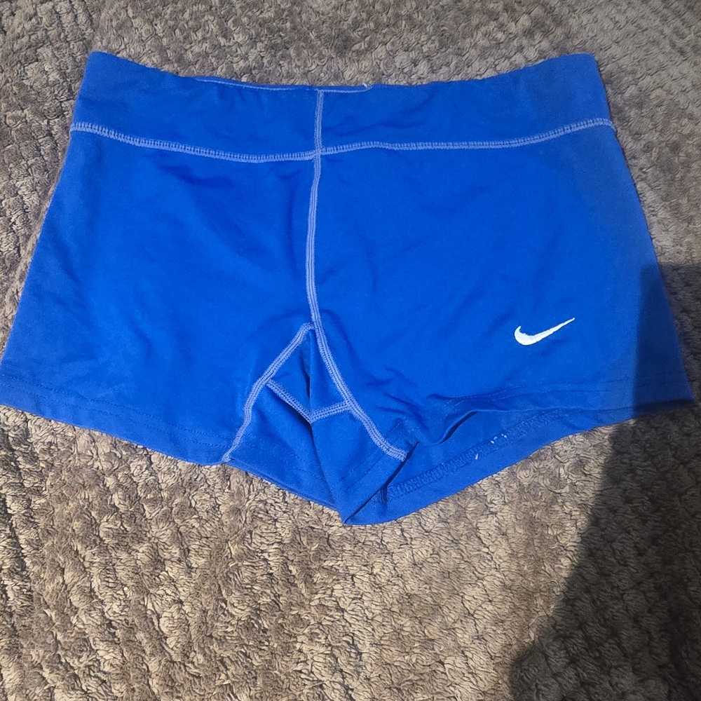 Nike Women's Athletic Blue Shorts